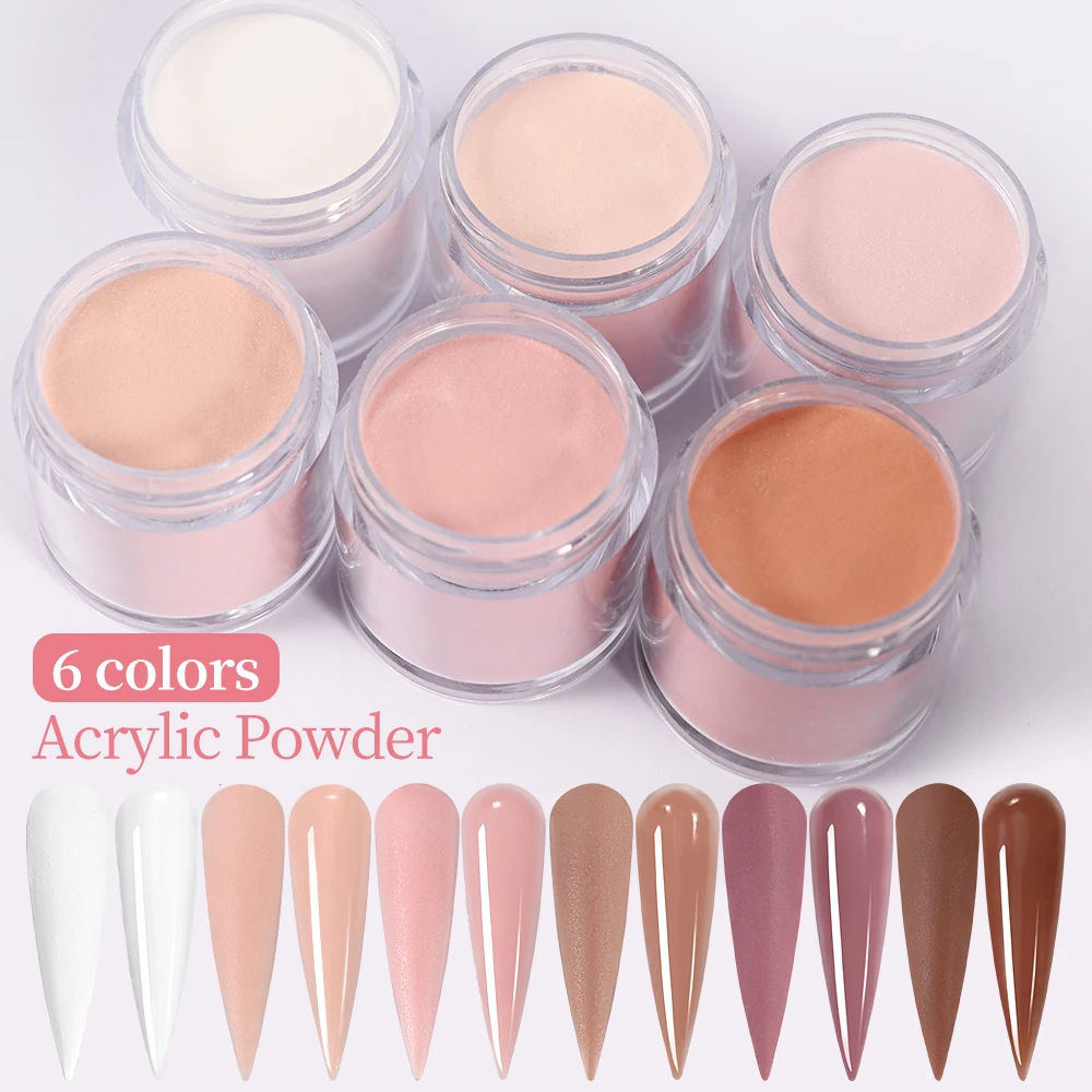 1Jar 7g Dip Powder Fall Colors Nail Dipping Powder For French Nail Art Starter Manicure Salon DIY at Home Odor Free Long-Lasting 4