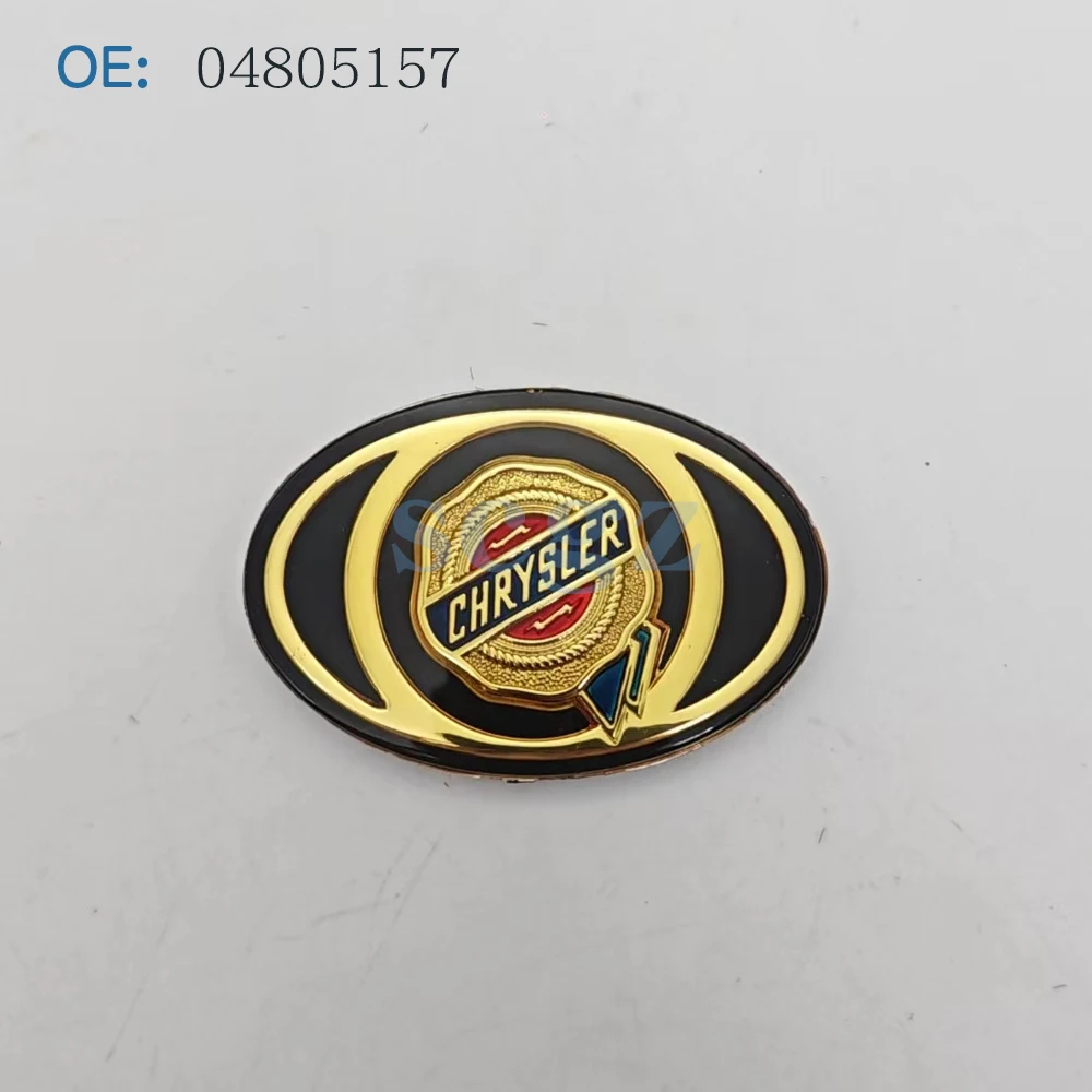 Front Grille Emblem Decal for 2005-2010 Chrysler 300C Gold 4805157 04805157 front grille emblem decal