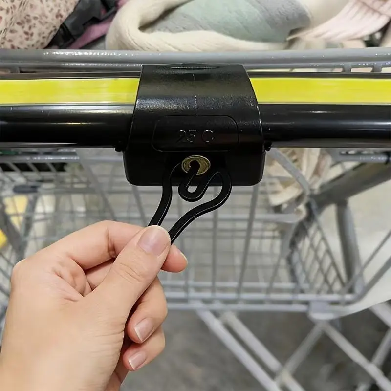 3er-Set Einkaufswagenchip-Schlüsselanhänger aus recyceltem PLA, Schlüsselanhänger, Anhänger fürs Handy, Münzhalter – Detail 4