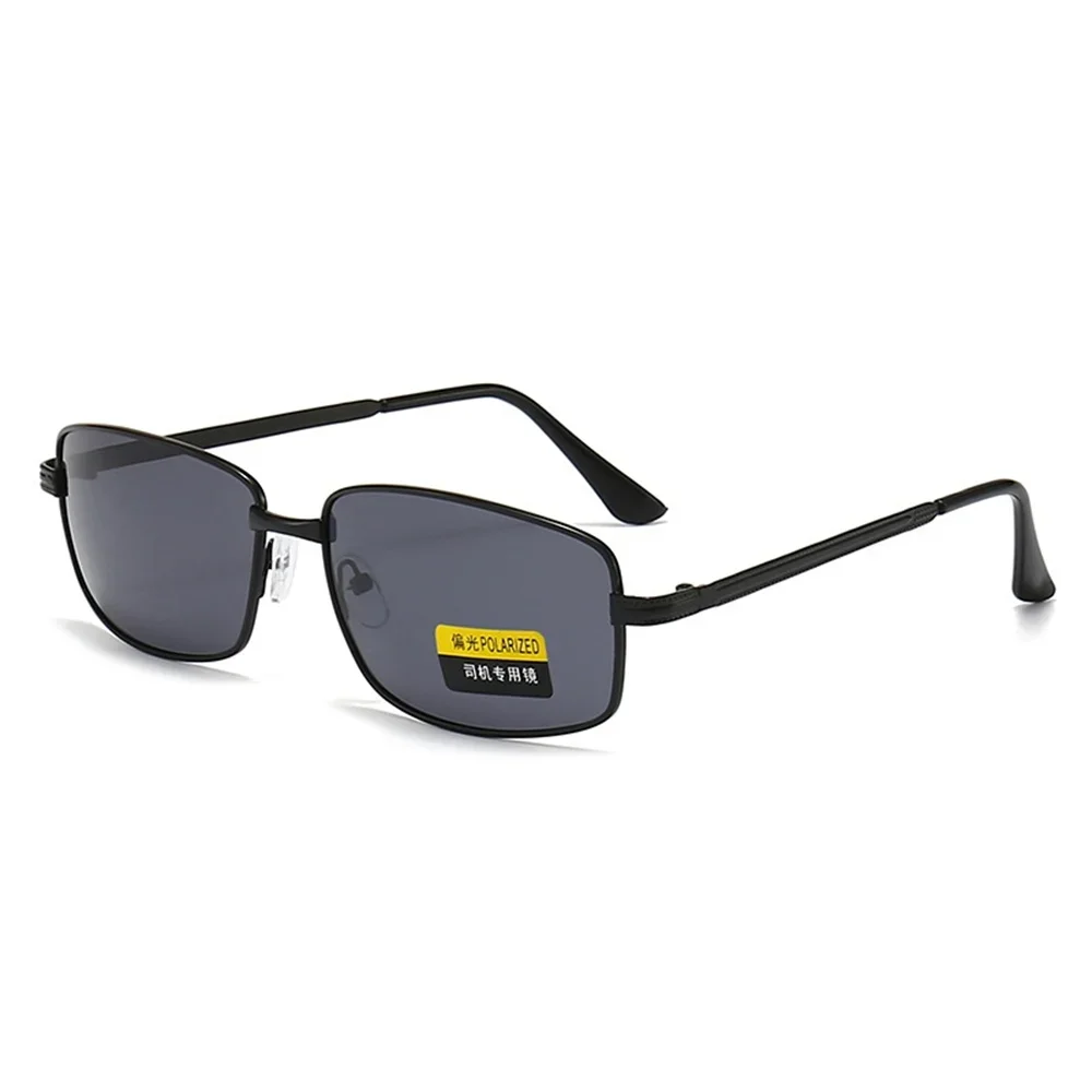 Outdoor Driver Sun Glasses Fashion Men Polarized Sunglasses Classic Driving Goggles Metal Frame Fishing UV400 Protection Gifts
