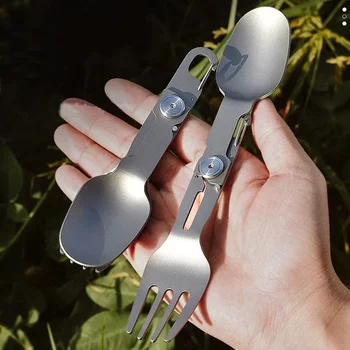 Titanium Travel Utensil 1