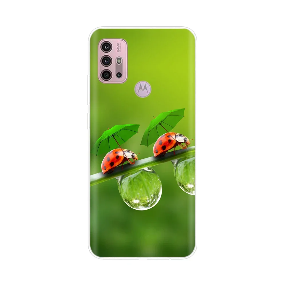 Daisy Design Shockproof Soft Silicone Clear Phone Case