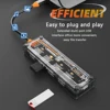 5 IN 1 Transparent USB C HUB USB Splitter Type C HUB for Macbook Pro Air Laptops PC Accessories Docking Station Hub USB C Rj45 4