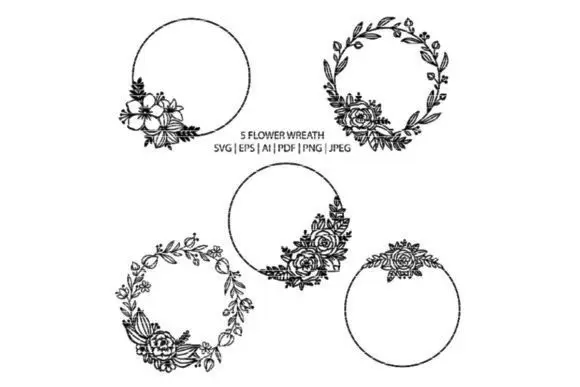 200+ Flower Craft SVG Vector File Bundle Laser Cut Vector DXF EPS AI PDF for CNC Laser/Cutting Printing Engraving wood routers for sale