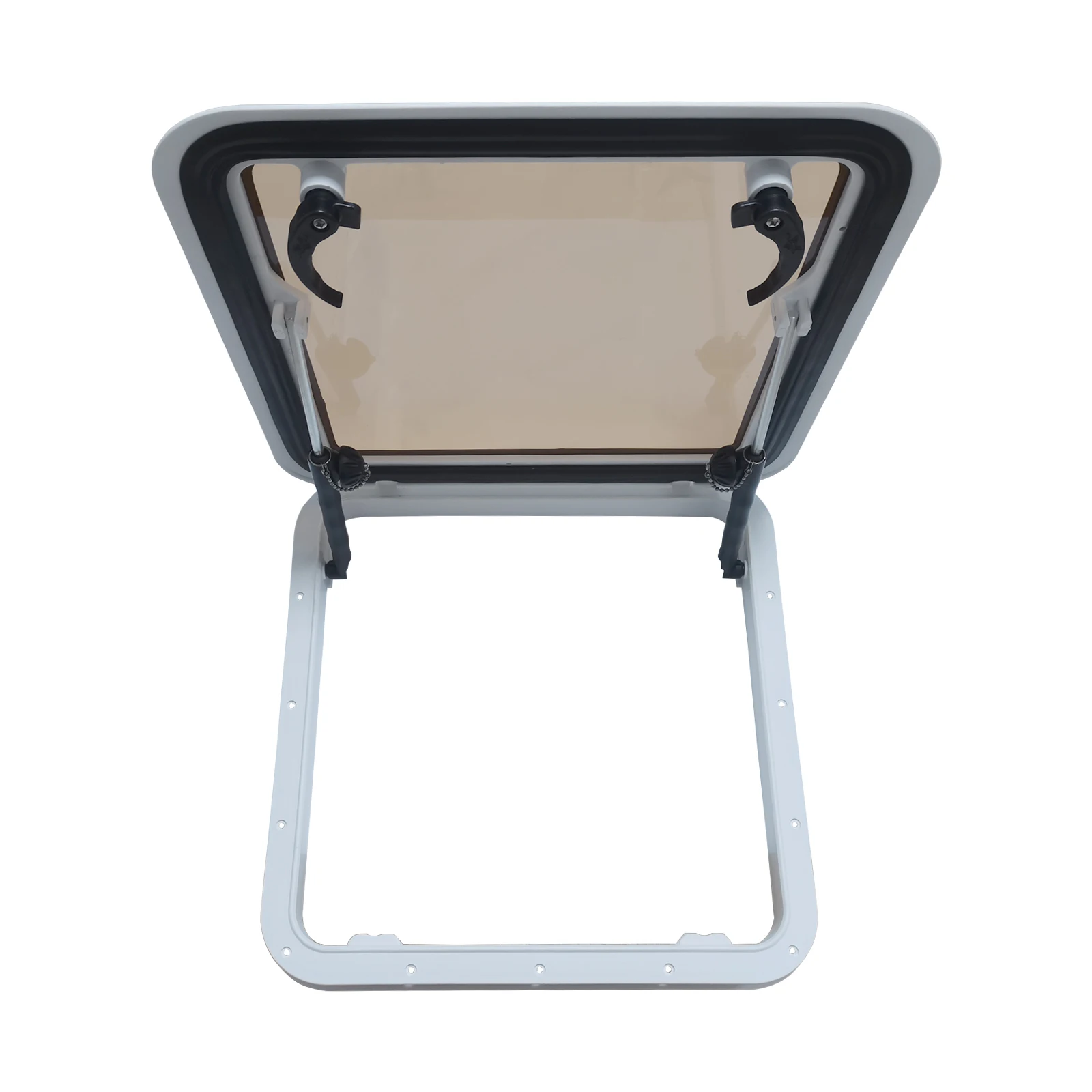 

Прямоугольные ходунки, пластиковые ходунки, портативное освещение, белое открывающее окно из сталинита с окошком 400 мм * 400 мм, аксессуары для морской яхты