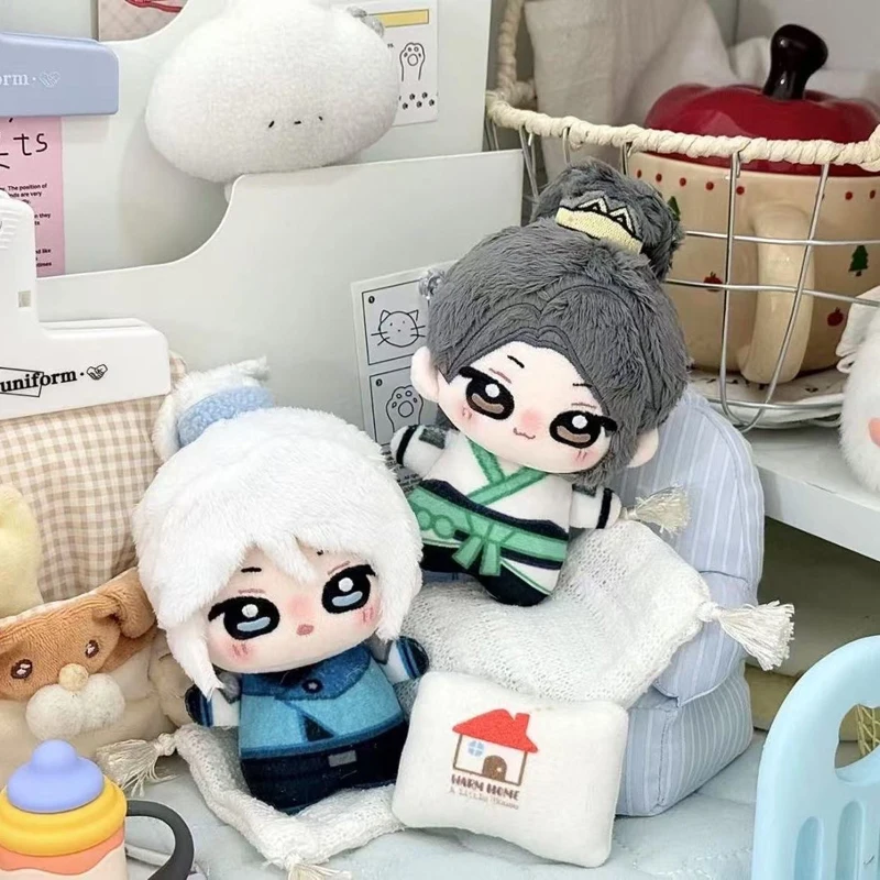 10cm 귀여운 코스프레 발로란트 제트와 히어로 세이지 플러시 장난감 애니메이션 슈팅 게임 캐릭터 가방 키체인 장식 봉제인형