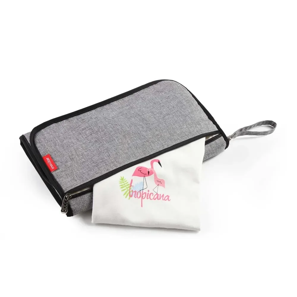 0-6m 7-12m Portable Multifunction Foldable Waterproof Changing Pad Newborn Baby Diaper Changing Mat Pads