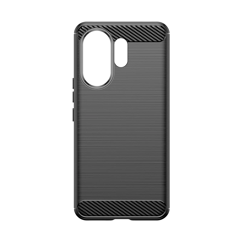 Premium Soft TPU Carbon Fiber Shockproof Phone Case - Anti-Knock Silicone Back Cover