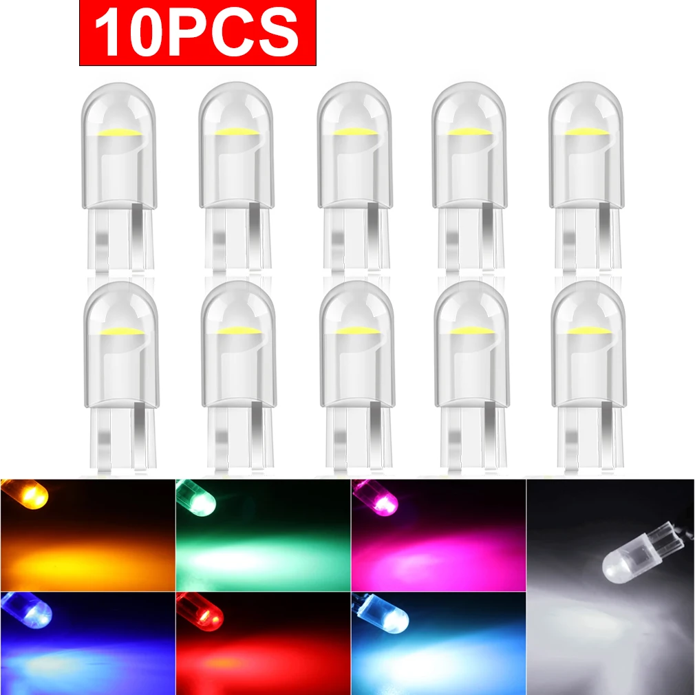 Osram T10 501 LED White W5W Sidelight Bulbs 6000K 12v 1W Door\Interior Light