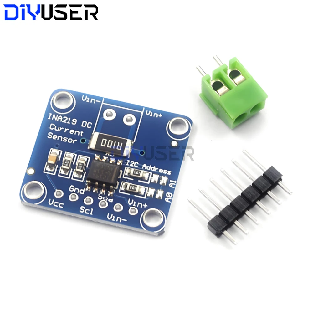 โมดูลเซ็นเซอร์กระแสไฟฟ้า I2C สำหรับ Raspberry Pi