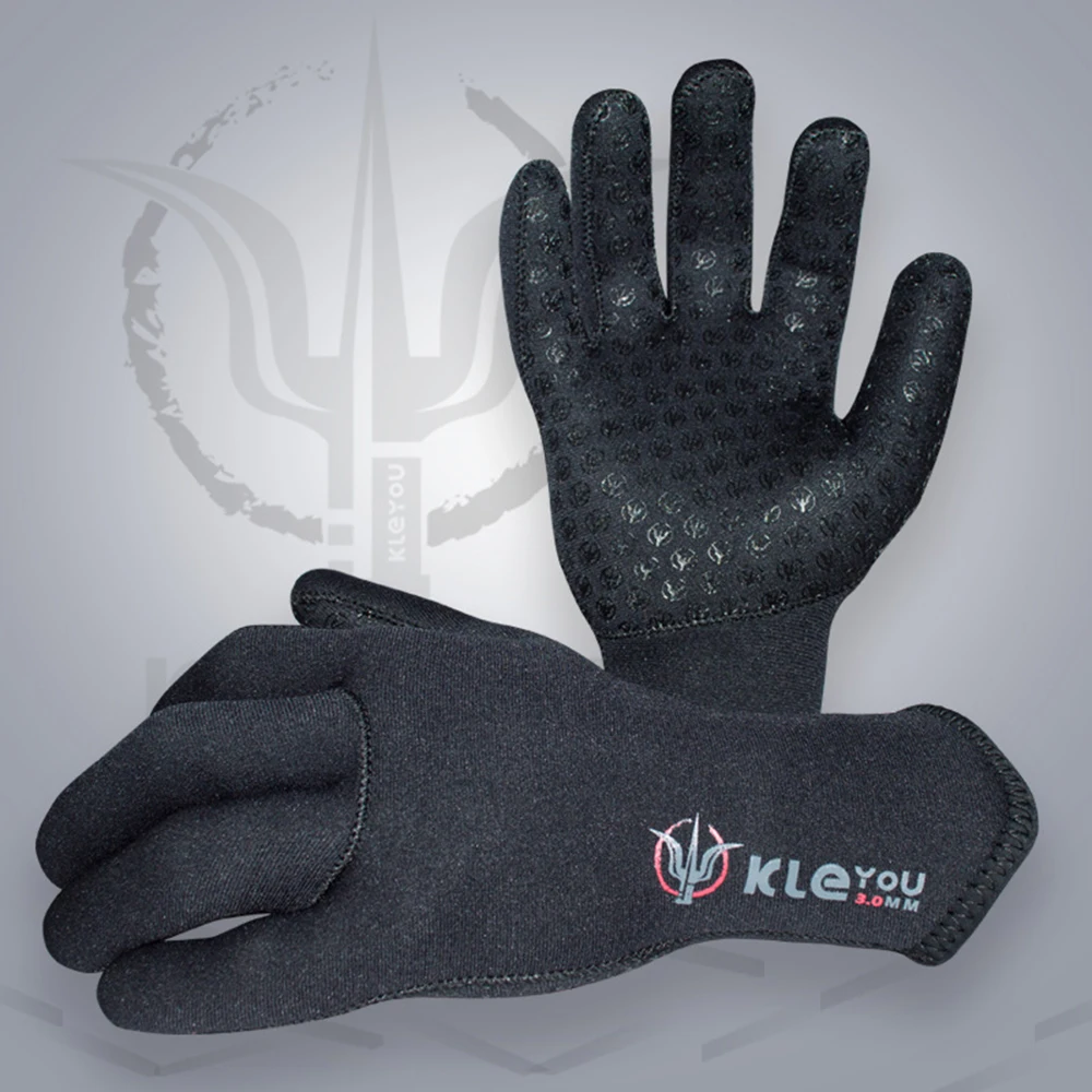 New 3MM Neoprene Diving Gloves Non-Slip Stab-Resistant Wear-Resistant Diving Gloves Warm and Cold Underwater Hunting Gloves 2