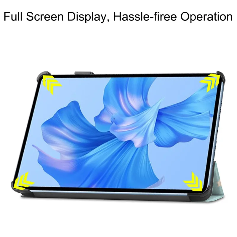 Tablet Fonda per Huawei Matepad Pro 11 Cover 2022 Custodia in pelle Tri Fold per Coque Huawei Matepad Pro 11 2022 Custodia da 11.0 pollici_voghion.com