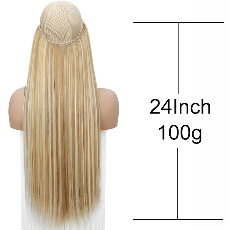 24 Inch Synthetic Invisible Hair Extension Image 2