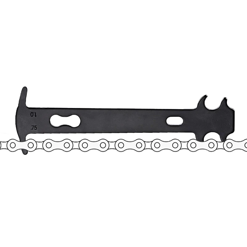measuring chain wear with calipers