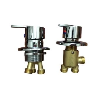 MTTUZK ทองเหลืองอ่างอาบน้ำก๊อกน้ำร้อนเย็นควบคุมวาล์ว Bath Shower Mixer ก๊อกน้ำอ่างอาบน้ำก๊อกน้ำทองเหลือง 1