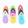 Romantic Angle Tear Pendant Silicone Teething Necklace 1pc Teether Beads For Baby Nurse Gifts For Mom Custom Jewelry 2