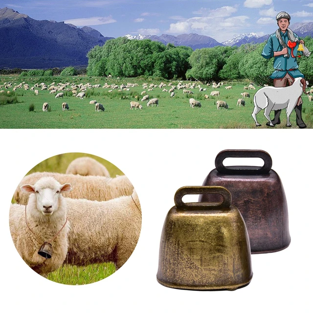 12 Pcs Large Cow Bell 9 '' Cowbell With Handle Cowbells For