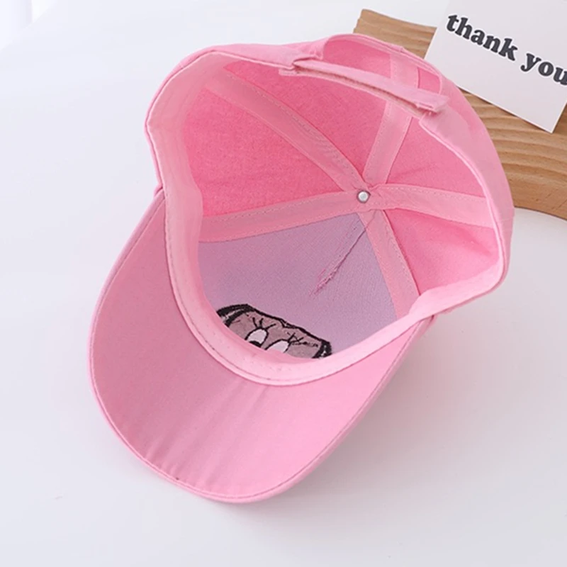 Children's Minnie Cap Cartoon Kids Baseball Cap Girls 3D Style Hat baseball cap baby sun hat