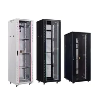 18U Rack Server Cabinet Outdoor Network Metal Data Cabinet with 19-Inch Standard 42U 22U 32U 36U Capacity Options 2