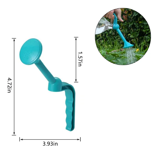 Handheld dual-purpose long spout sprinkler waterer gardening plant waterer drink bottle watering can shower nursery irrigation 3