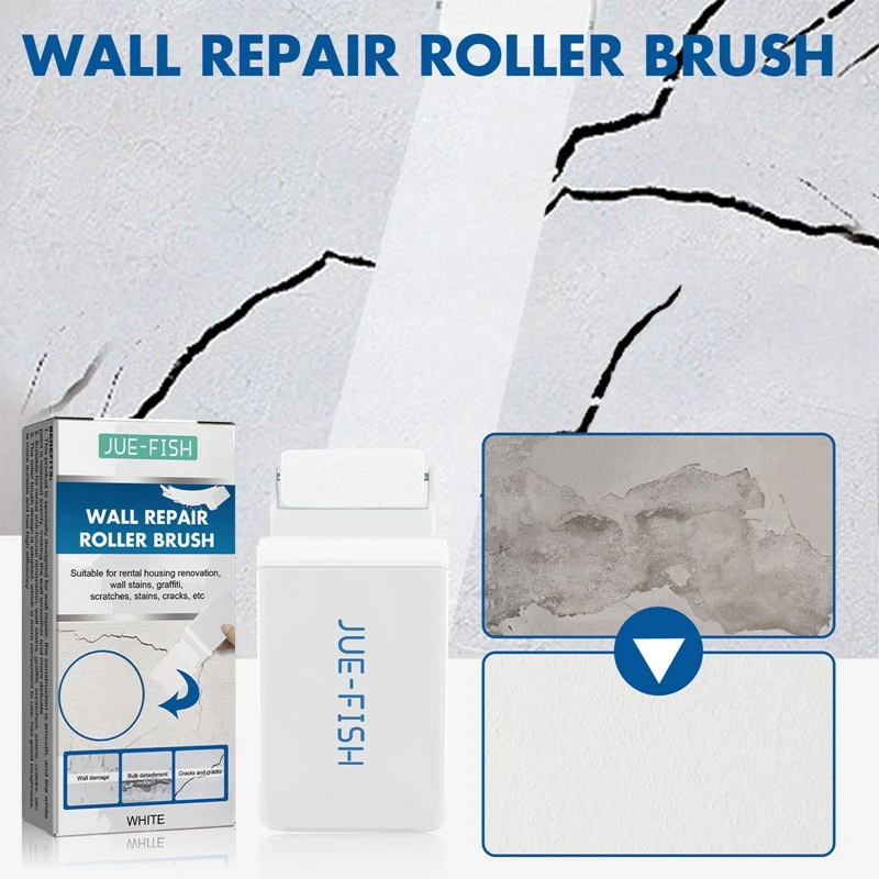 100g Wall Paint Brush Mini Paint Roller Small Beauty Repair Wall Patching Paste Colorful Graffiti Repair Renovation
