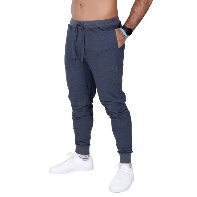 Calça Moletom Com Bolso Masculina Plus Size Jogger Básica