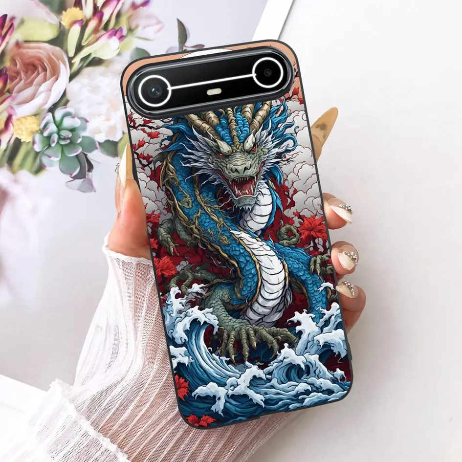 New Fashion Flower Bowknot Soft Silicone Protective Bumper Case - Slim Design
