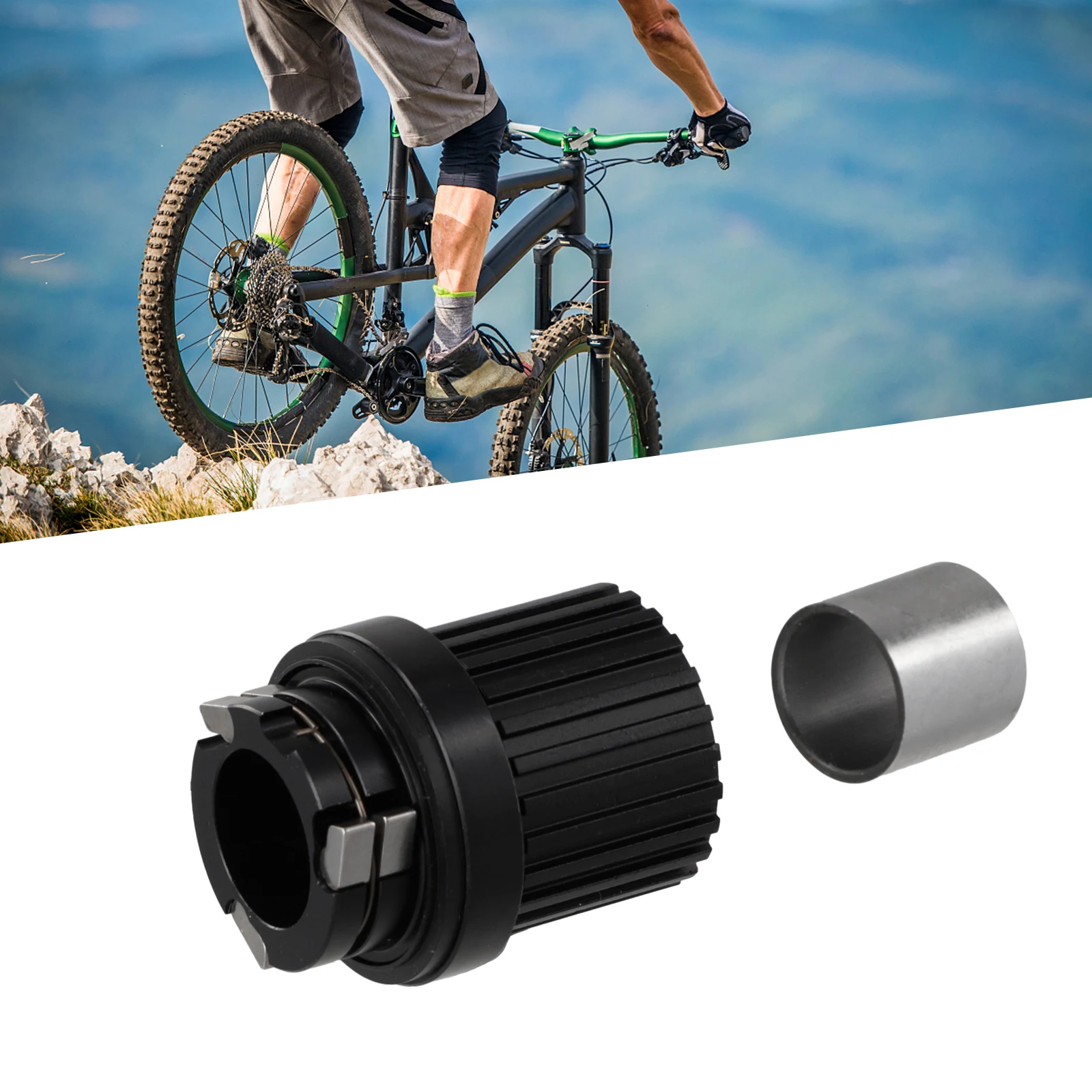 Фото Велосипедная фотовспышка для-DT Swiss 3-Pawl For-Shimano For-MicroSpline 12-speed-freehub * 1pc 7075, термообработка из алюминиевого сплава №3