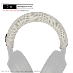 Premium Headphone Head Beam Cover with Protective Case and Headbeam Protector Sleeve (Gray)