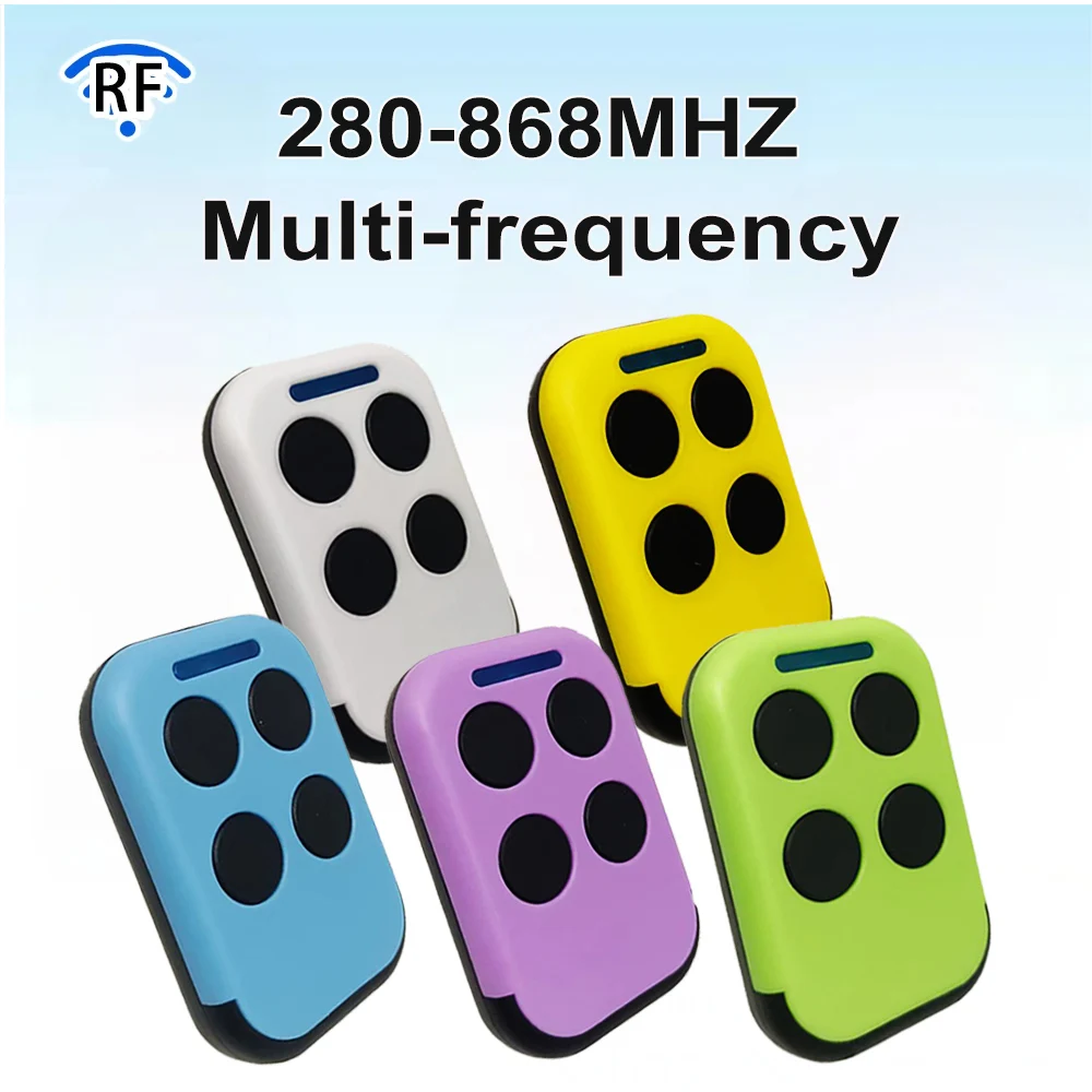 マンドガレージユニバーサルコントロールデュプリケーター280MHz-868MHzマルチ周波数コードグラバークローン433MHz固定コードゲートキーホルダー