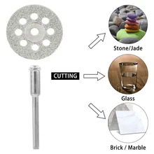 

Cutting Wheel Set HSS Drill Saw Blades, Resin/Diamond Cutting Wheels For Cutting Wood, Plastic, Metal