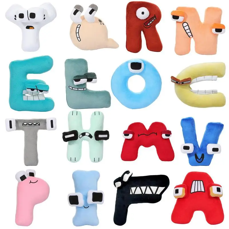 

Alphabet Lore Plush Stuffed Toys Educational Animal Stuffed Doll Pillow For Kids Toddler Creative Halloween Christmas