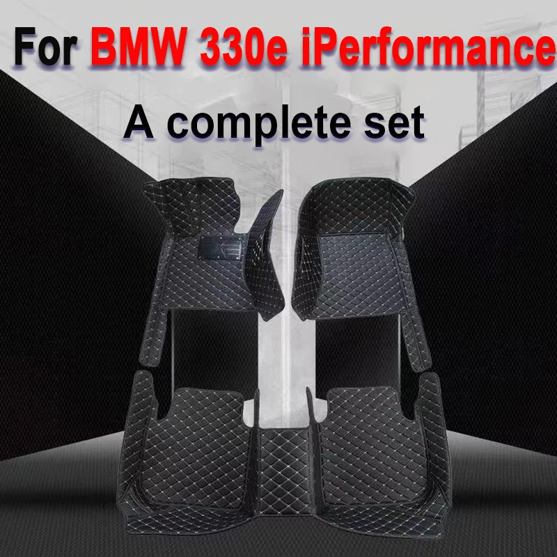 

Автомобильные коврики для BMW 3 серии 330e iPerformance F30 2015 ~ 2018, водонепроницаемые коврики, автомобильные коврики, автомобильные аксессуары