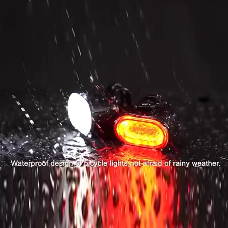 Bicycle Lights LED Bike Lamp USB Rechargeable Bicycle Front and Rear Light Front Lamp Taillight Cycling Lantern Bike Flashlight