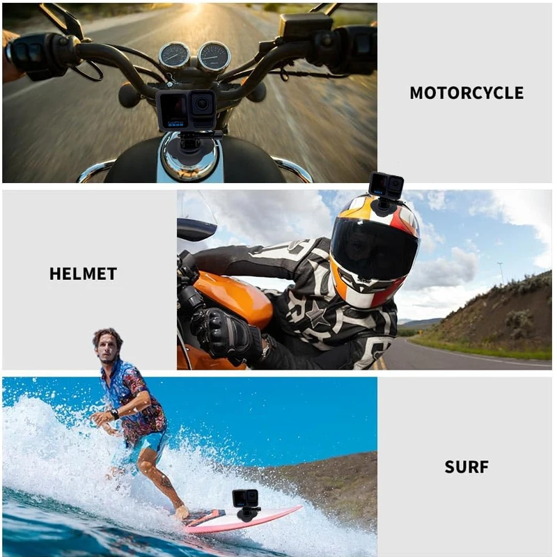 مجموعة تثبيت لاصقة مرنة لـ Insta360 x5 x4 x3 GoPro...