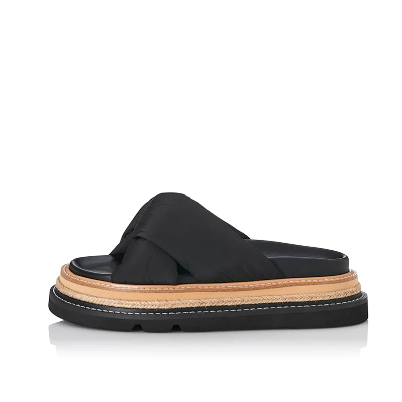 Ken bean with the same thick soled sandals female summer wear fashion increase beach shoes