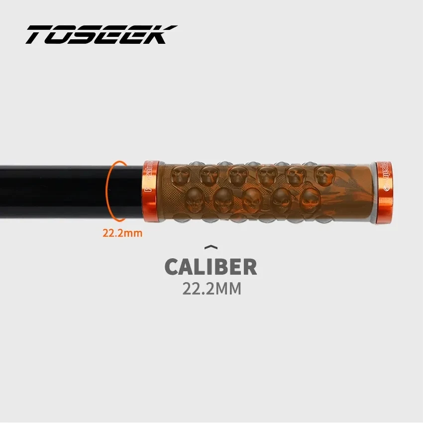 TOSEEK Full Carbon MTB Bicycle Handlebar -10 Degree Ultralight One-Shaped Bike Flat Bar Integrated Width 600mm-780mm Bike Parts