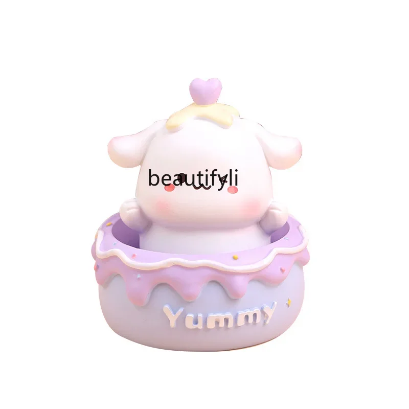 Cute mini sweet treasure girl office desktop ornament cute creative gift cartoon, children's birthday gift