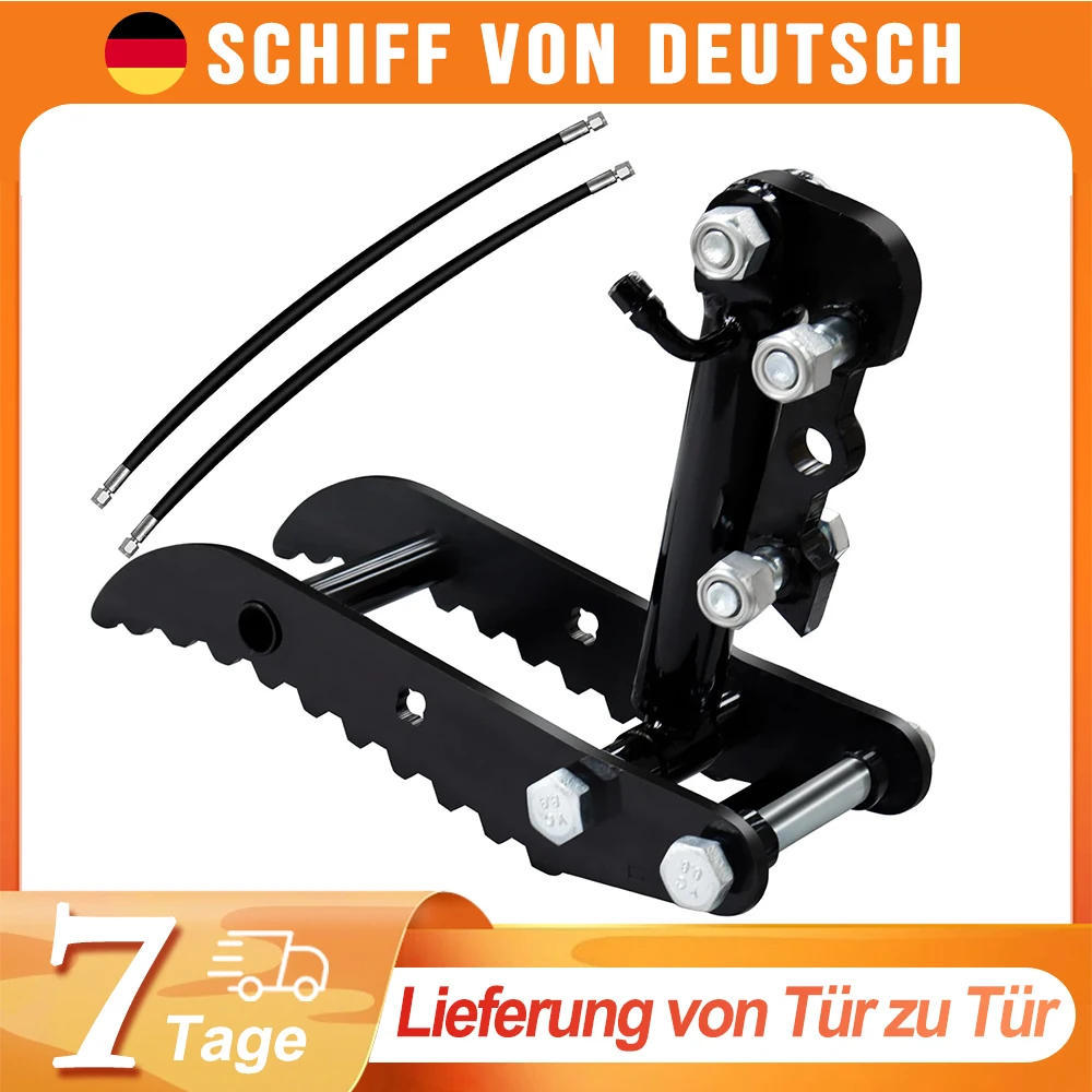 High Quality Excavator Attachment Hydraulic Thumb Clip with 150 Degree Opening a