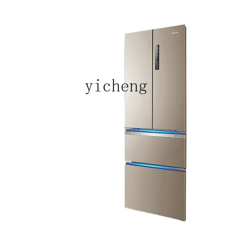 XL French multi-door four-door refrigerator household ultra-thin frequency conversion first-class energy efficiency frost-free