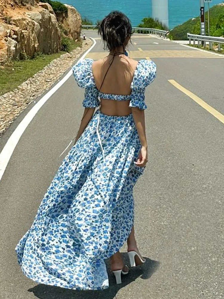 

Maxi Dresses for Women Vestidos Para Playa Vestido Boho Beach Dress Ropa Femenina Con Envío G Korean Praia Birthday Dresses