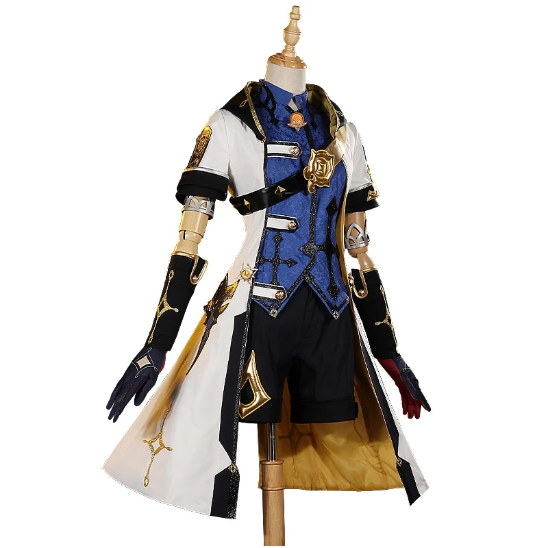

Genshin Impact Albedo Cosplay Costume Albedo Outfits Full Set Albedo Dress Wig Game Suit