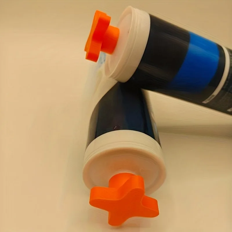 6-Pack Reusable Tube Plugs with Threaded Sealing Caps