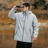 ARC BETA LT Embroidery Logo three layer Outdoor Hiking Jackets Mens Womens Unisex Camping Waterproof Windbreaker Fishing Coat 4