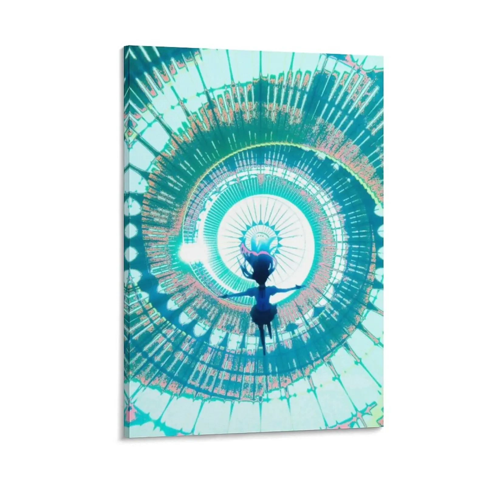 

Senjougahara Hitagi | Falling Canvas Painting posters anime bedroom decoration poster anime room decorations for girls