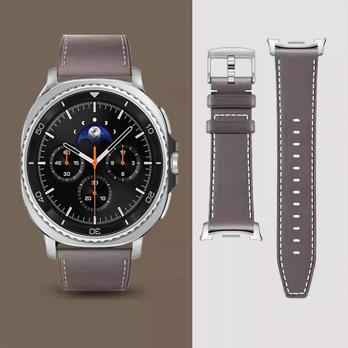 Premium Leather Watch Strap Replacement Bracelet
