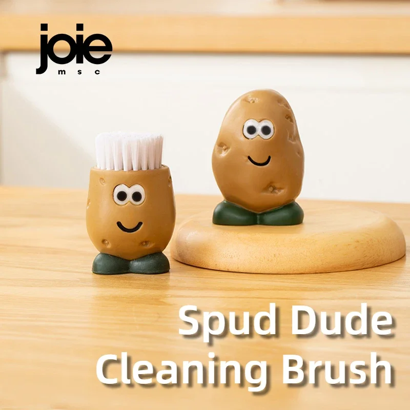 JoiePotatoCleaningBrushforKitchenCuteVegetableBrushforWashing
