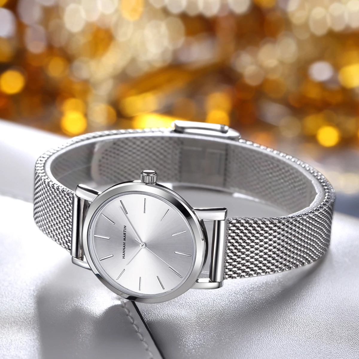 Drop Shipping A++++ Quality Stainless Steel Band Japan Quartz Movement Waterproof Women Full Rose Gold Ladies Luxury Wrist Watch 2