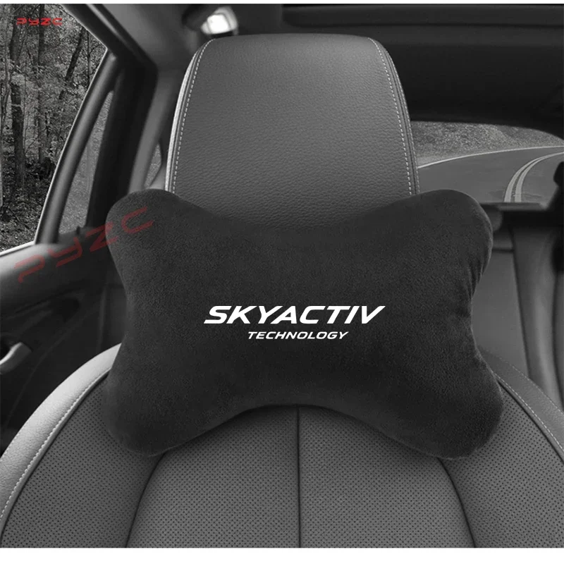 Ergonomic Car Neck Pillow Memory Foam Headrest Cushion Support for Mazda 3 CX-5 CX-3 CX Series Universal Fit Auto Accessories