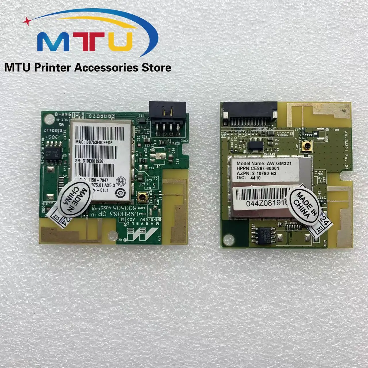 Duplicator Parts P1102W Main Formatter Wifi PCA ASSY Board For HP 1102W CF427-60001 duplicator parts